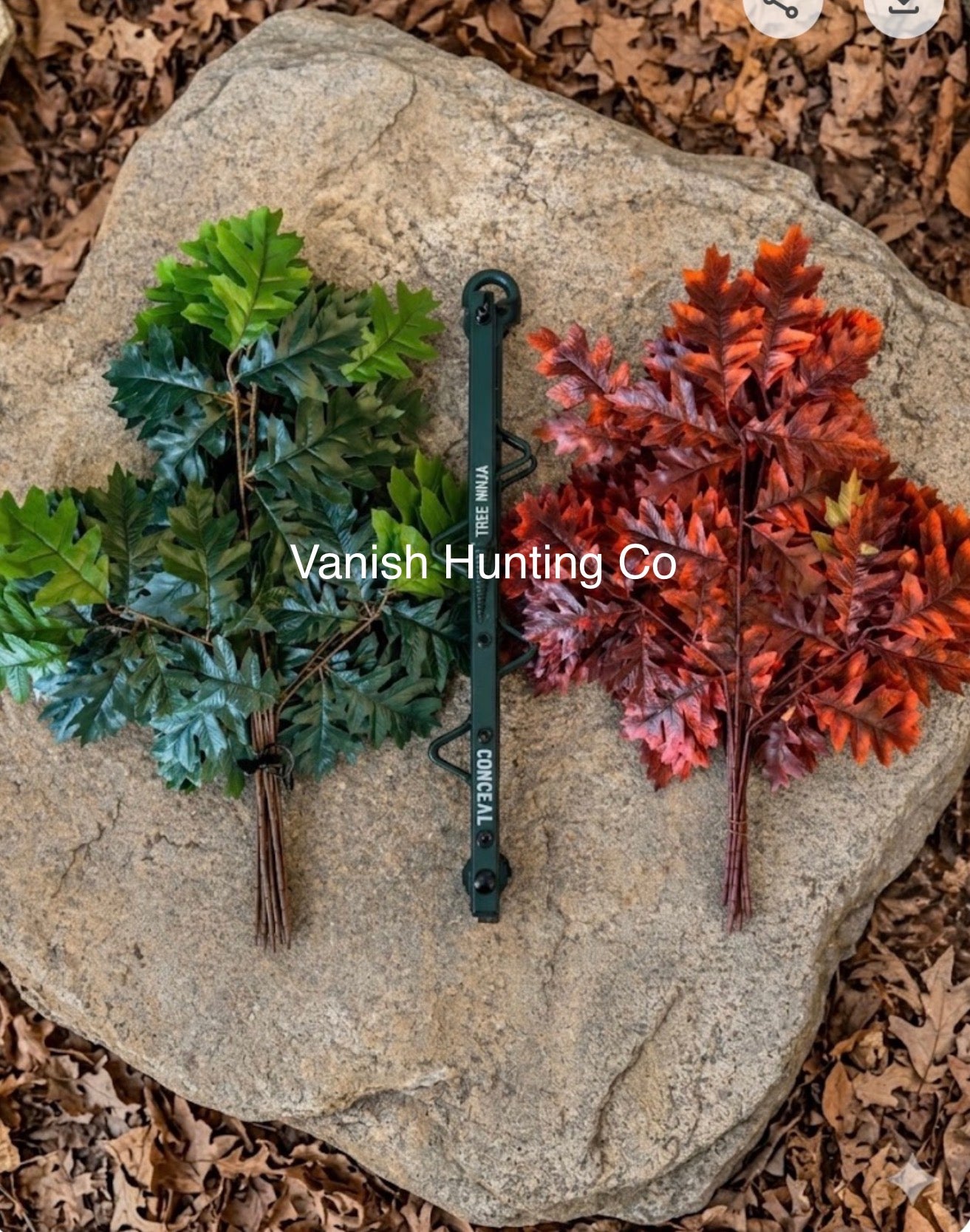 Tree Ninja W/ Green and Red/Brown Oak Branch sets Combo